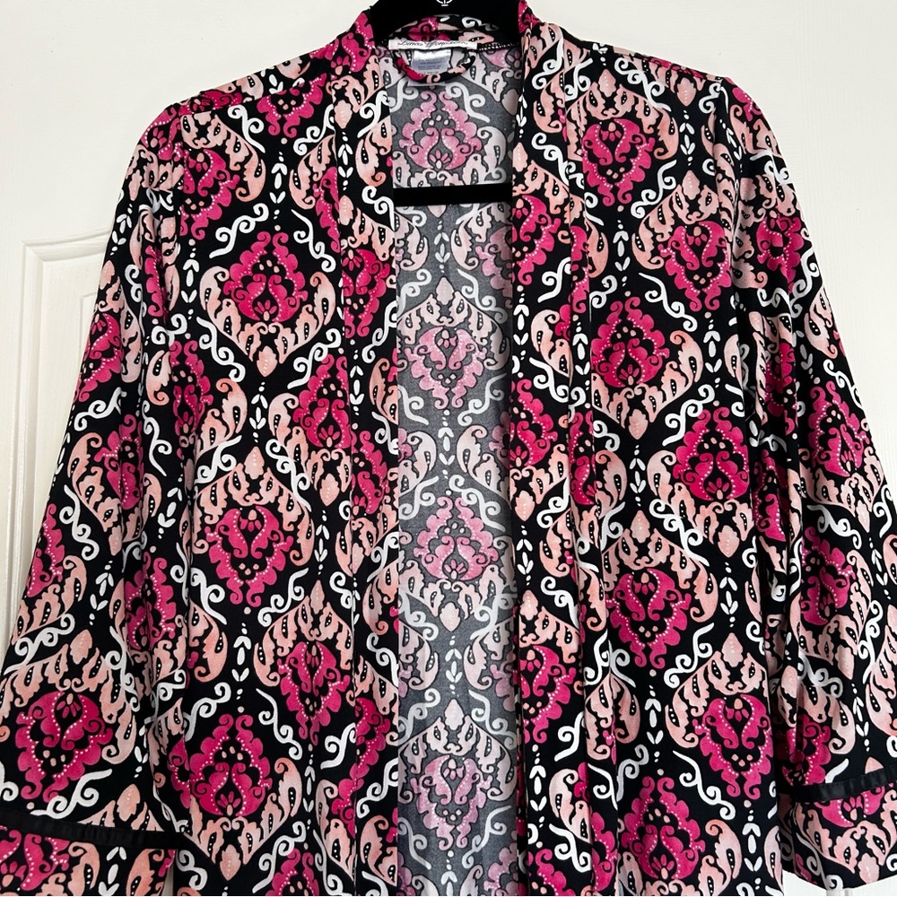 Linea Donatella Floral Robe S/M - Picture 2 of 7